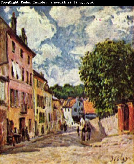 Alfred Sisley Strabe in Moret-Sur-Loing