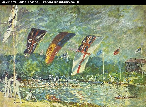 Alfred Sisley Regatta in Molesey