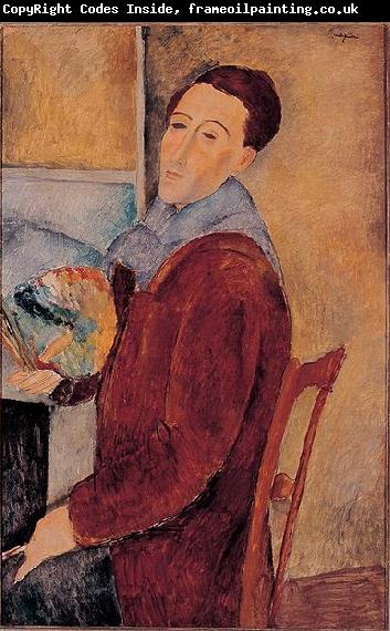 Amedeo Modigliani Self-portrait.