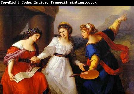 Angelica Kauffmann arts of Music and Painting