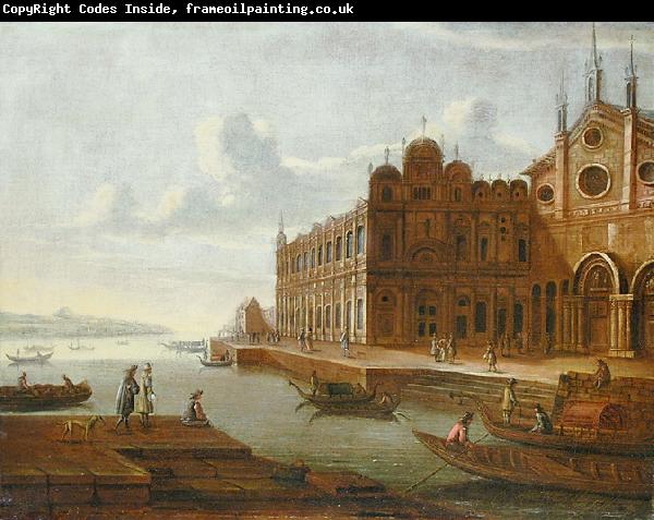 Anonymous Fancy portraial of the Scuola Grande di San Marco