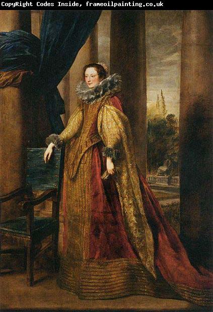 Anthony Van Dyck Portrait d'une noble genoise