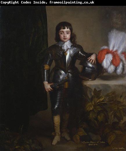 Anthony Van Dyck Charles II as child