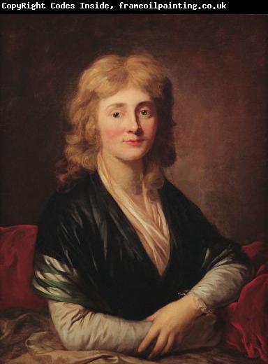 Anton  Graff Portrait of Juliane Wilhelmine Sophie von Sivers