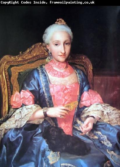 Anton Raphael Mengs Portrait of Infanta Maria Josefa