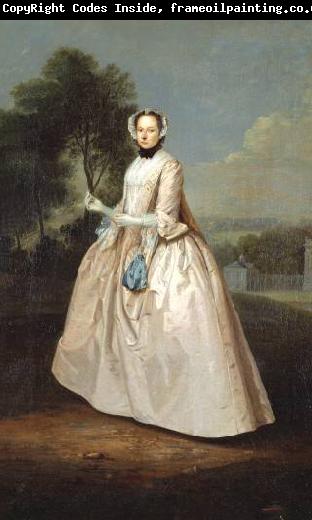 Arthur Devis Portrait of an unknown Lady