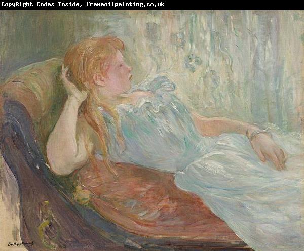 Berthe Morisot Liegendes Madchen