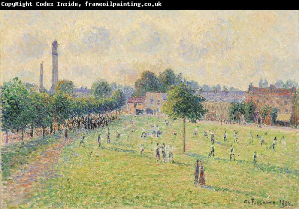 Camille Pissarro Kew greens