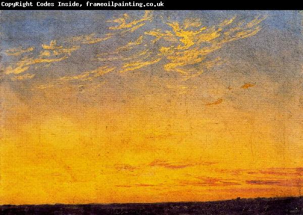 Caspar David Friedrich Evening