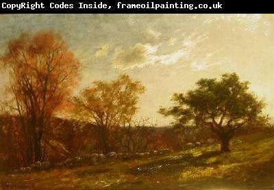 Charles Furneaux Landscape Study, Melrose, Massachusetts, oil painting by Charles Furneaux