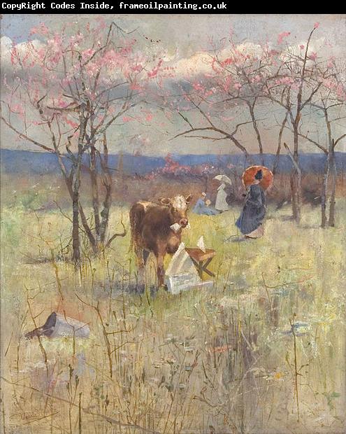 Charles conder An Early Taste for Literature,