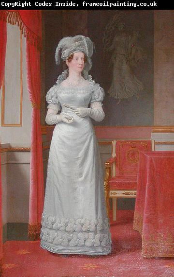 Christoffer Wilhelm Eckersberg Portrait of Marie Sophie of Hesse Kassel