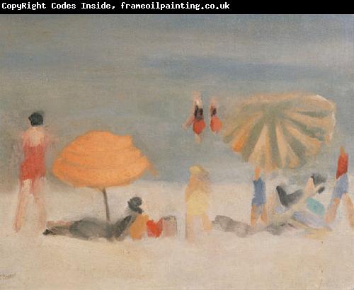 Clarice Beckett Beach Scene