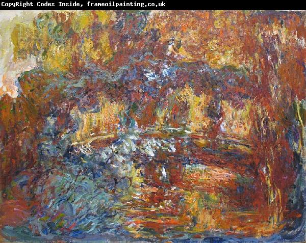 Claude Monet The Japanese Footbridge