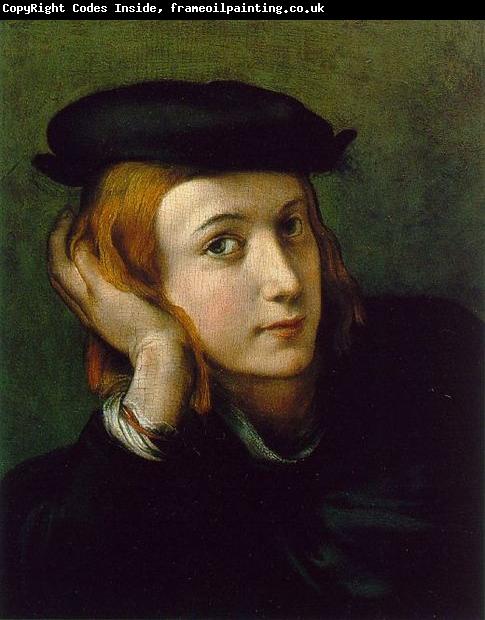 Correggio Portrait of a Young Man