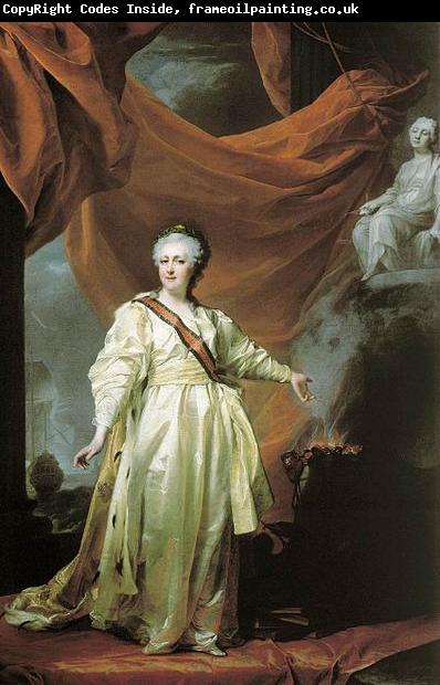 Dimitri Levitzky Portrait of Catherine II