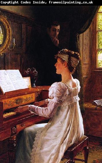 Edmund Blair Leighton Courtship.