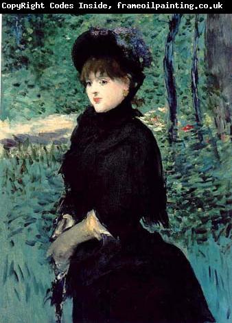 Edouard Manet La Promenade Madame Gamby