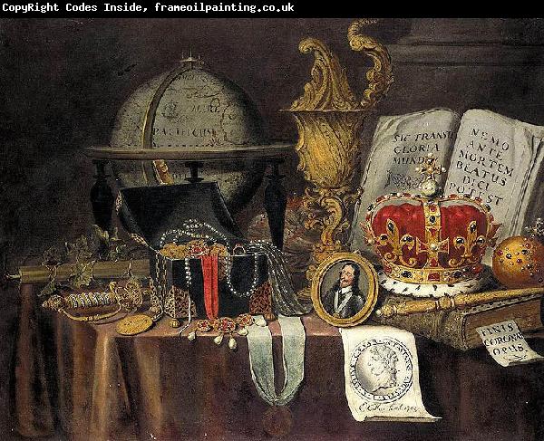 Evert Collier Vanitas Still-Life