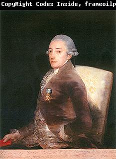 Francisco de Goya Portrait of don Bernardo de Iriarte y Nieves Ravelo