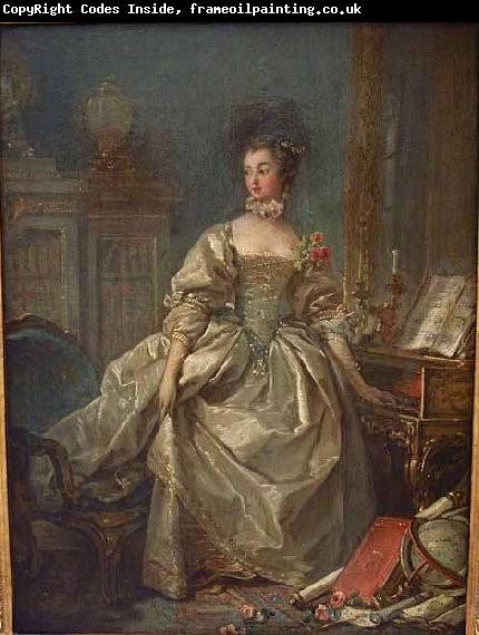 Francois Boucher La Marquise de Pompadour