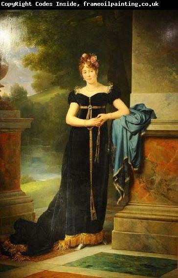 Francois Pascal Simon Gerard Portrait of Marie laczynska, Countess Walewska