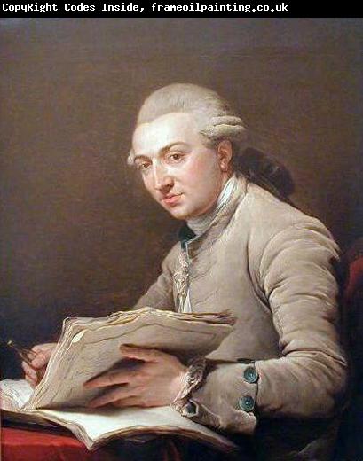 Francois-Andre Vincent Portrait of Pierre Rousseau (1751-1829), French architect