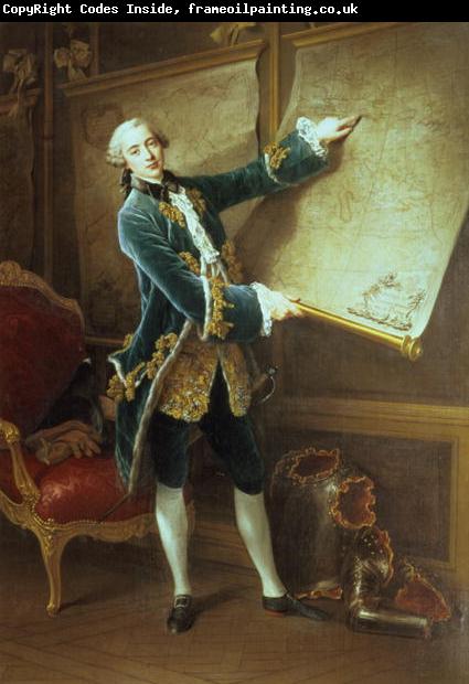 Francois-Hubert Drouais Count of Vaudreuil in