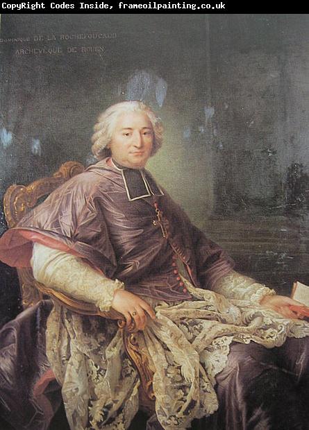 Francois-Hubert Drouais Portrait of Cardinal de la Rochefoucauld