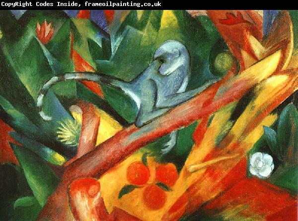 Franz Marc The Monkey