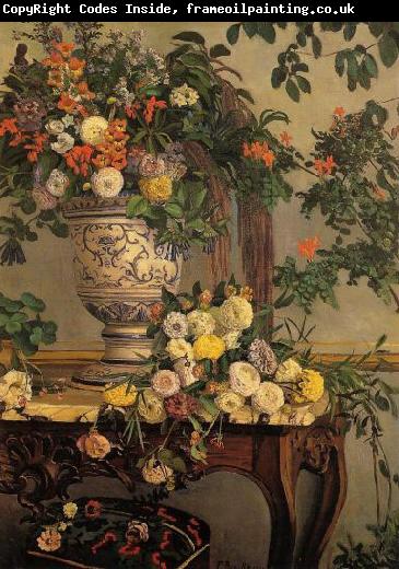 Frederic Bazille Flowers