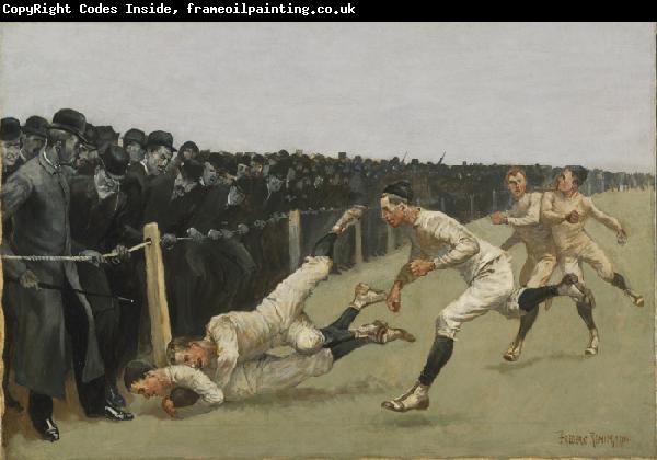 Frederic Remington Touchdown, Yale vs. Princeton, Thanksgiving Day