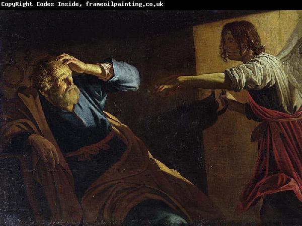 Gerard van Honthorst St Peter Released from Prison. At the Staatliche Museen, Berlin.