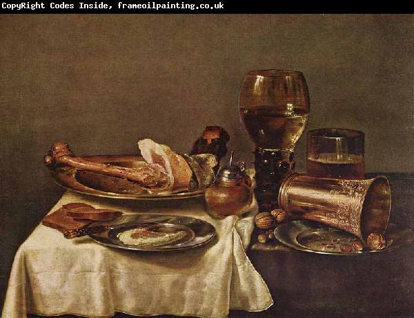 HEDA, Willem Claesz. Stilleben mit Schinken