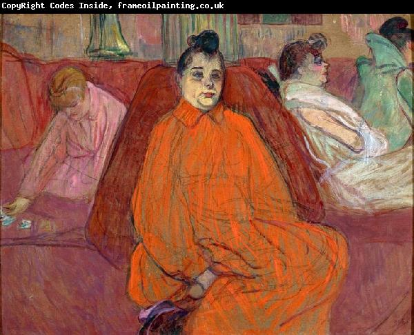 Henri de toulouse-lautrec The Divan