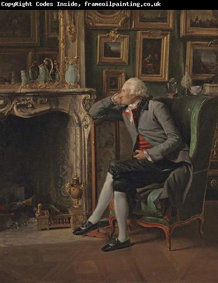 Henri-Pierre Danloux The Baron de Besenval in his Study