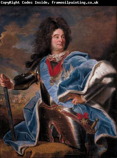 Hyacinthe Rigaud Portrait of Claude de Villars