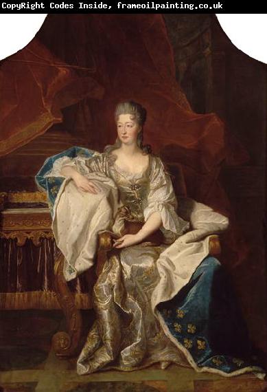 Hyacinthe Rigaud Portrait of Marie Anne de Bourbon