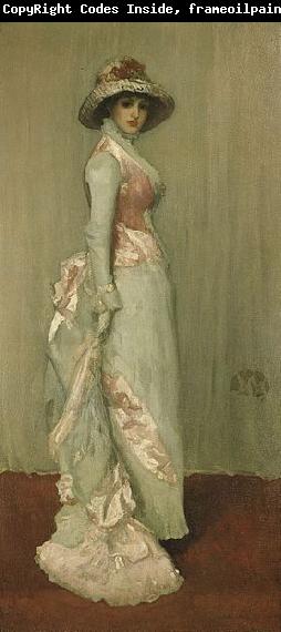 James Abbot McNeill Whistler Nocturne in Rosa und Grau