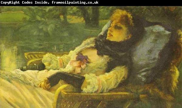 James Tissot The Dreamer