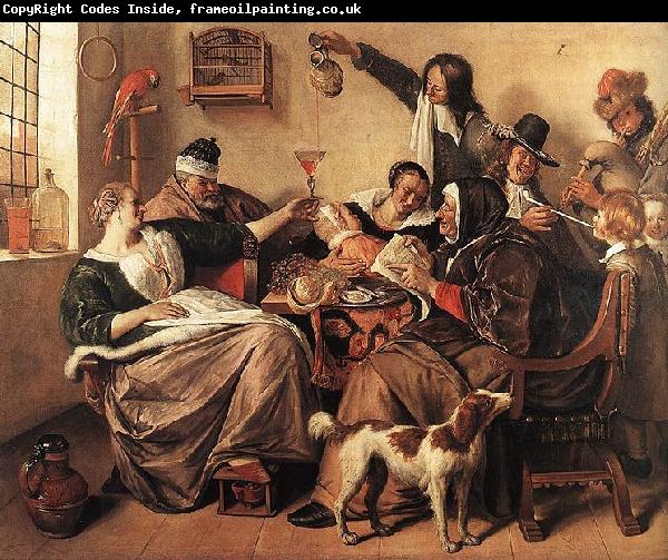 Jan Steen The way you hear it is the way you sing it