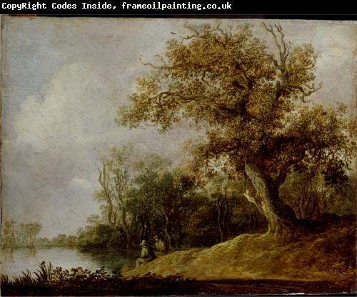 Jan van Goyen Pond in the Woods.