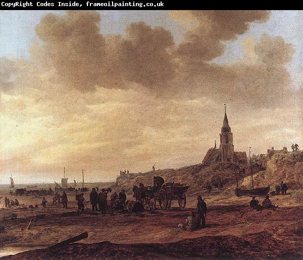 Jan van Goyen Beach at Scheveningen