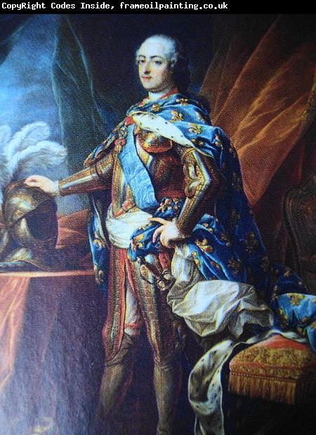 Jean Baptiste van Loo Portrait of Louis XV of France