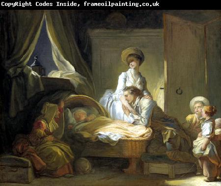 Jean Honore Fragonard La Visite a la nourrice