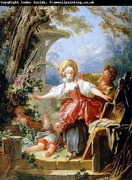 Jean Honore Fragonard Blind man s bluff game