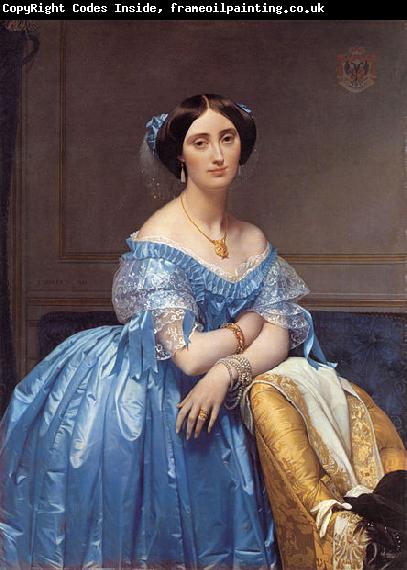 Jean-Auguste Dominique Ingres Portrait of the Princess Albert de Broglie