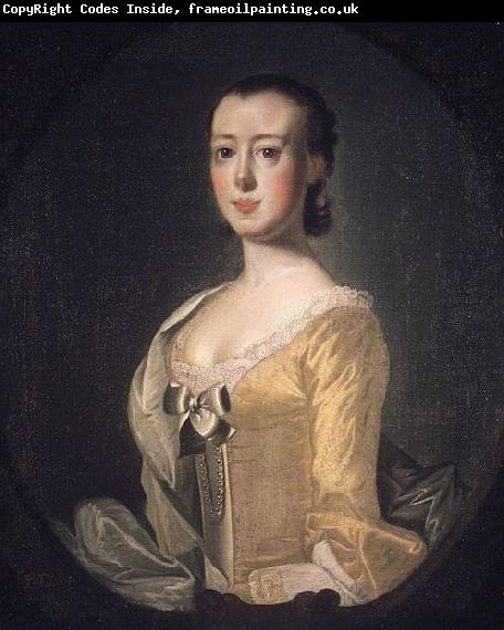 Jeremiah Theus Portrait of Elizabeth Rothmahler