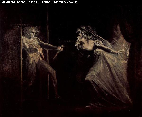 Johann Heinrich Fuseli Lady Macbeth receives the daggers