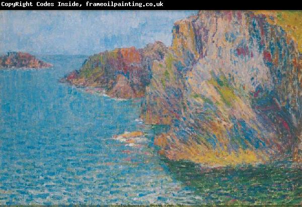 John Peter Russell La Pointe de Morestil par mer calme